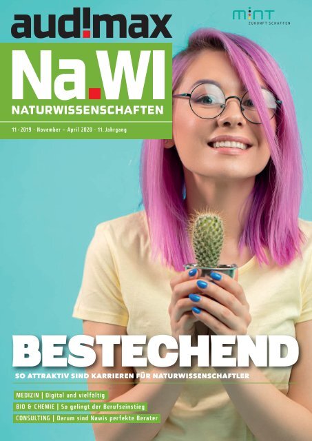 audimax Na.Wi 11-2019 - Karrieremagazin für Naturwissenschaftler