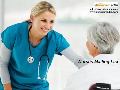 Nurses Mailing Lists | Nurses Database