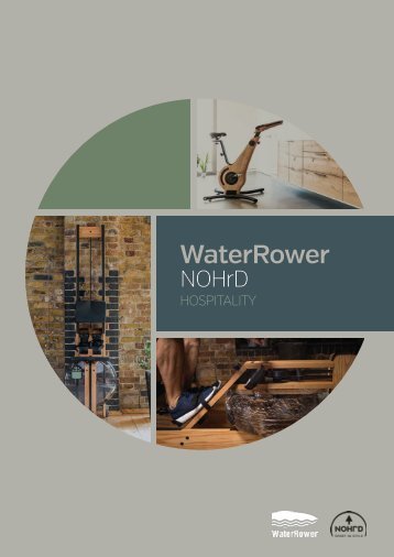 Waterrower NOHrD Hospitality Brochure