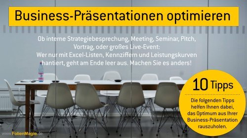 Business Prasentationen Optimieren