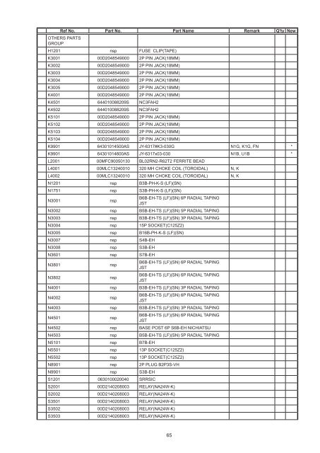 Service Manual Integrated Amplifier PM-11S3 /K1G/N1G - Marantz