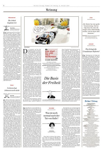 Berliner Zeitung 21.10.2019