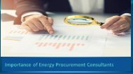 Importance of Energy Procurement Consultants