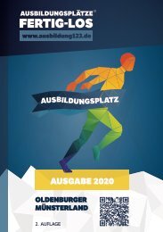 AUSBILDUNGSPLÄTZE - FERTIG - LOS | Oldenburger Münsterland 2020