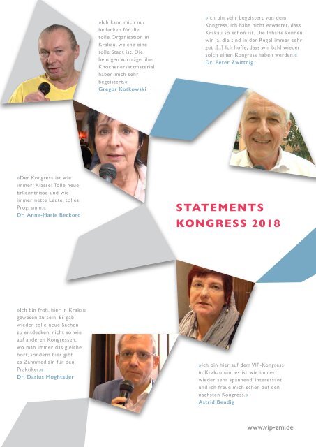 Einladung zum Kongress "Biologische Implantologie" im Juni 2020
