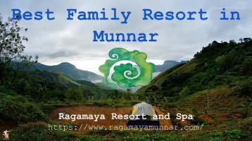 Best Family Resort in Munnar