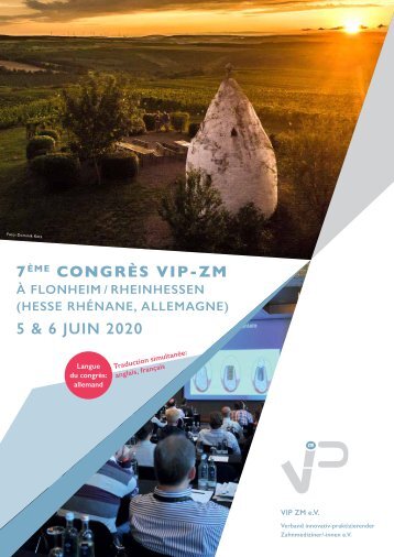 Invitation au congrès "Implantologie biologique" en juin 2020