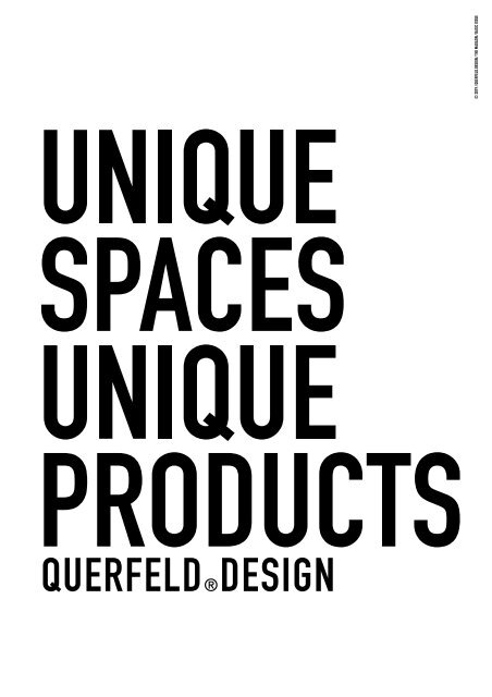 QUERFELD DESIGN_MAGAZIN_BASIC ISSUE