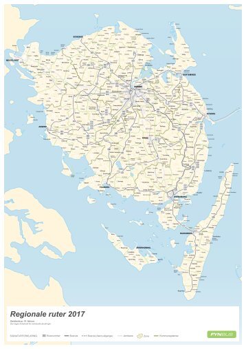 Rutekort | Regionale ruter 2017 | Fynbus