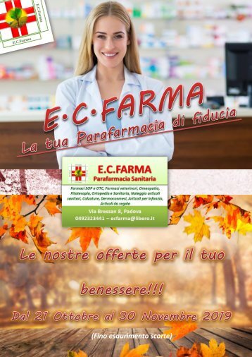 PROMO AUTUNNO 2019 ECFARMA