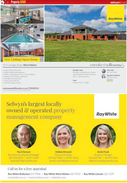 Selwyn Times: October 23, 2019