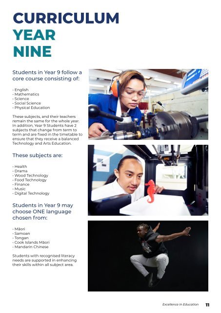 Mangere College Prospectus