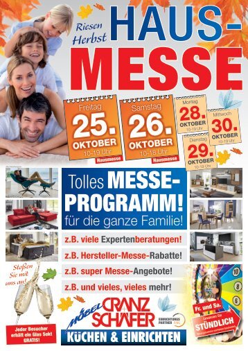 Riesen Herbst-Haus-Messe mit Super-Messe-Rabatten