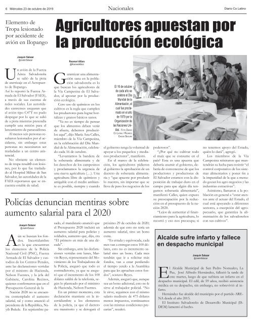 Edicion 23 de octubre 2019