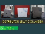 LUAR BIASA!!! CALL/WA 0811-9555-978, Jelly Collagen By Seacume Penghilang Jerawat Bogor