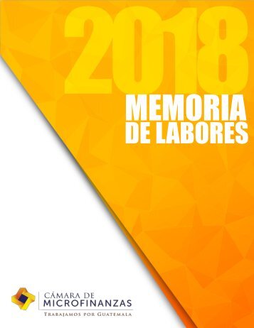 Memoria de Labores 2018