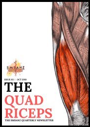 The Quadriceps Issue 3 | Oct 2019