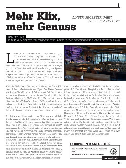 VERITAS - Das Genussmagazin - Ausgabe 27/2019