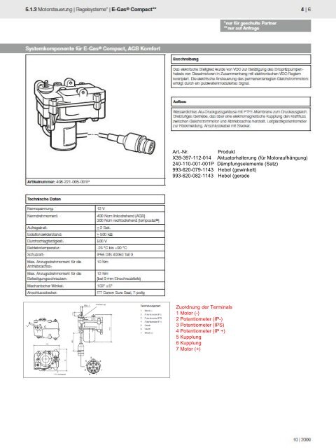 Katalog Motorsteuerung iO Module