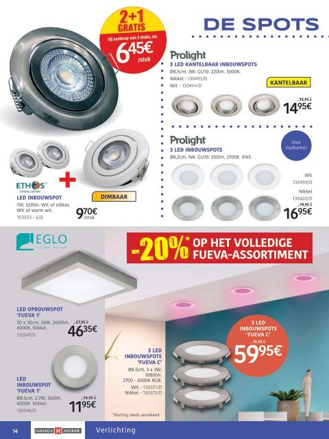 Verlichting Special 2019 - HandyHome Denderleeuw