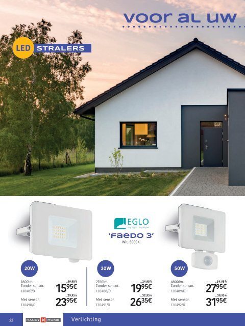 Verlichting Special 2019 - HandyHome Denderleeuw