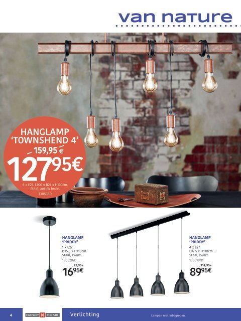 Verlichting Special 2019 - HandyHome Denderleeuw