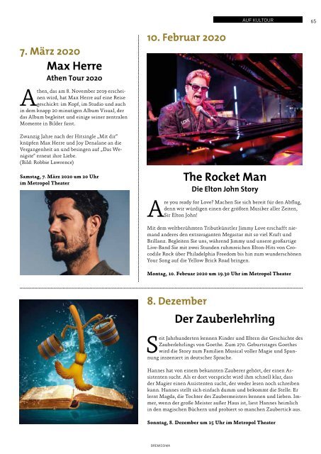 BREMISSIMA Magazin | November-Dezember 2019