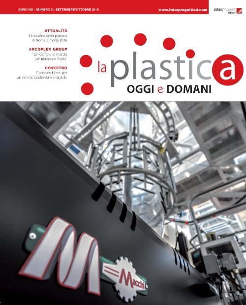 La plastica oggi e domani N°3 Settembre e Ottobre 2019