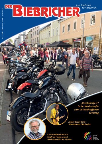 DER BIEBRICHER, Nr. 335, Oktober 2019