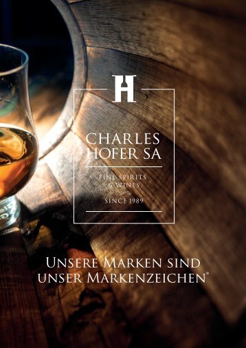 Charles Hofer SA Markenbuch 2019