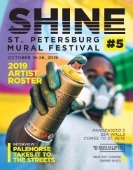 Shine St Petersburg Mural Festival Guide 2019