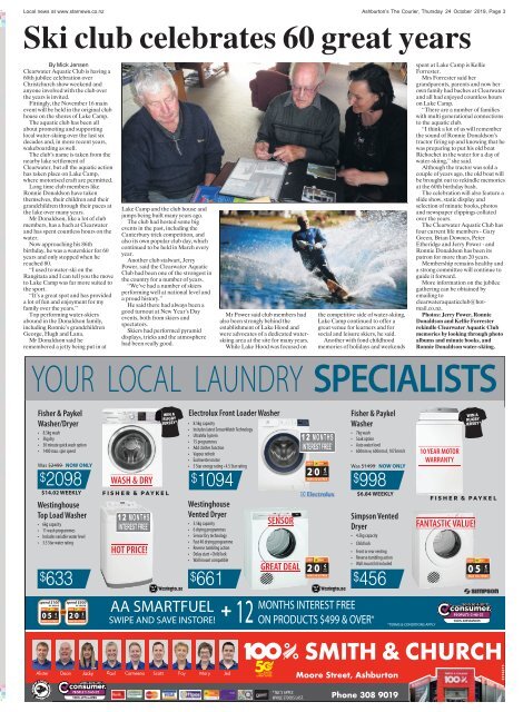 Ashburton Courier: October 24, 2019