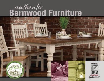 Urban Barnwood Furniture Catalog