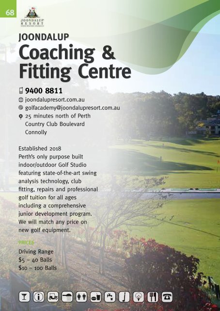 2020 WA GOLF BOOK