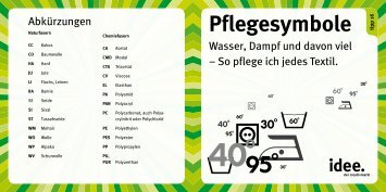 Pflegesymbole