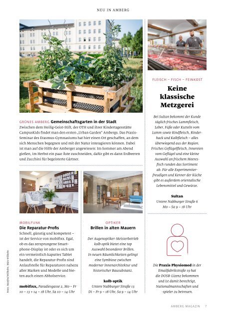 Amberg Magazin Herbst/Winter 2019/2020