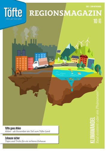 Töfte Regionsmagazin 10/2019 - Der Klimawandel