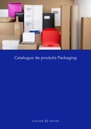 Catalogue de produits Packaging
