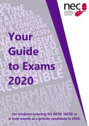 Your Guide to Exams 2020