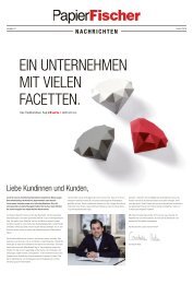 PapierFischer Magazin - Ein Unternehmen mit vielen Facetten (2019)