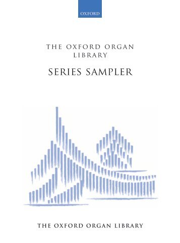 The Oxford Organ Library Sampler