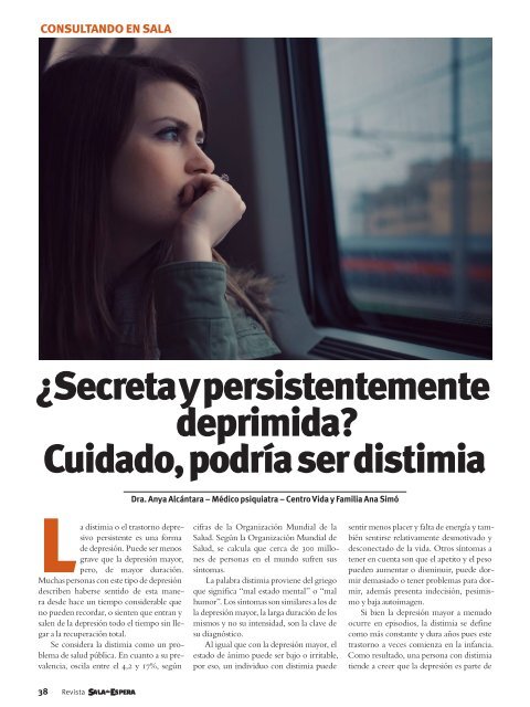 Revista Sala de Espera RD. Nro 61 octubre/nov 2019