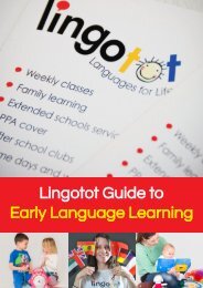 Lingotot Guide to Early Language Learning
