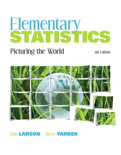 Larson Farber Elementary Statistics 5th