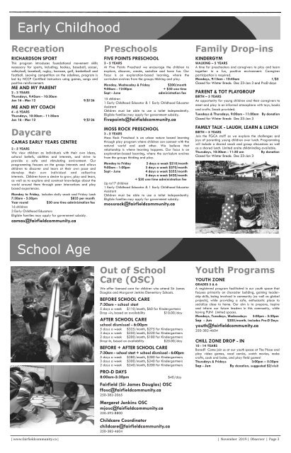 Fairfield Gonzales Observer November 2019