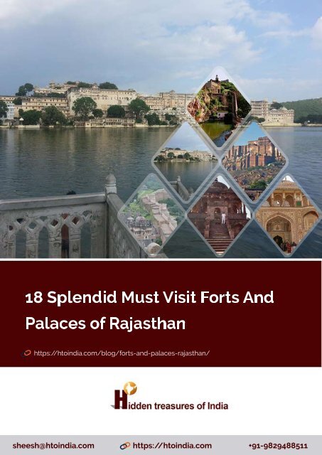 18 Splendid MustVisit Forts AndPalaces of Rajasthan