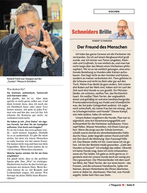 s'Magazin usm Ländle, 26. Oktober 2019