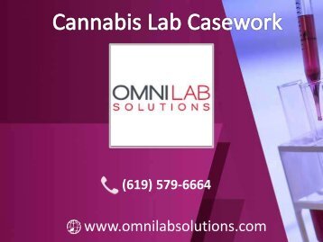 Cannabis Lab Casework at a reasonable price | OMNI Lab Solutions