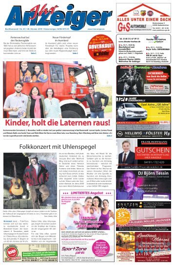 Ihr Anzeiger Bad Bramstedt 43 2019