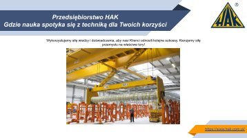 Hak.com.pl - specjalne rozwiązania techniczne